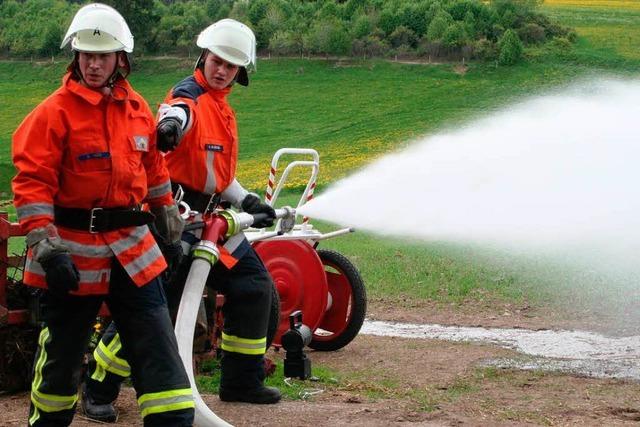Grafenhausen: Frhjahrsprobe der Feuerwehr