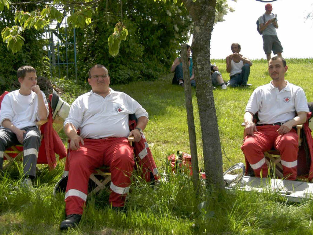 Das DRK in Habachtstellung Das DRK in Habachtstellung