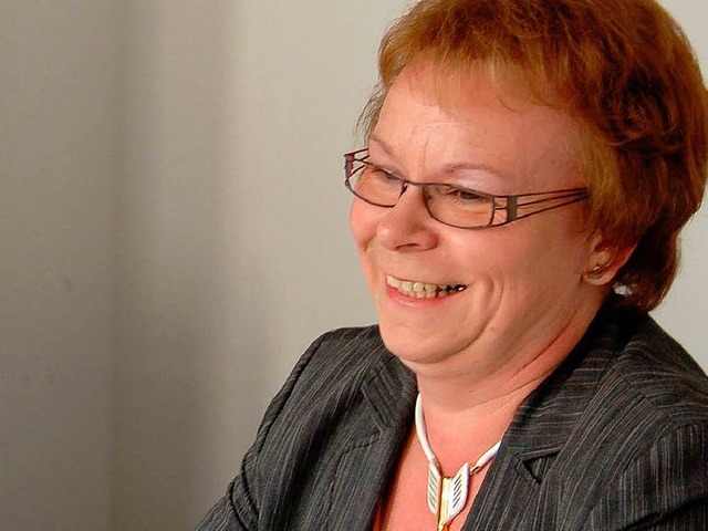 Hannelore Reinbold-Mench wurde bei der...terwahl in Freiamt  im Amt besttigt.   | Foto: Grttinger