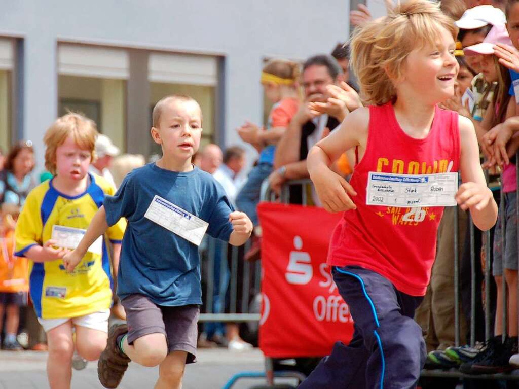 Der Offenburger Lauftag brachte die Lufer auf die Beine.