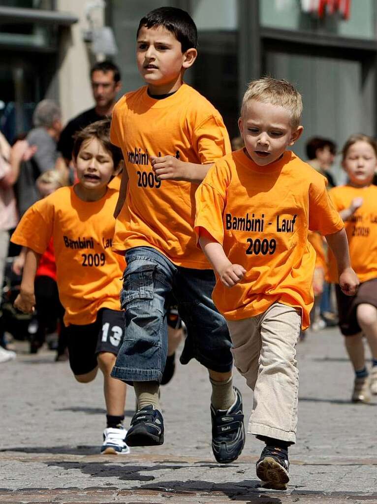 Der Offenburger Lauftag brachte die Lufer auf die Beine.