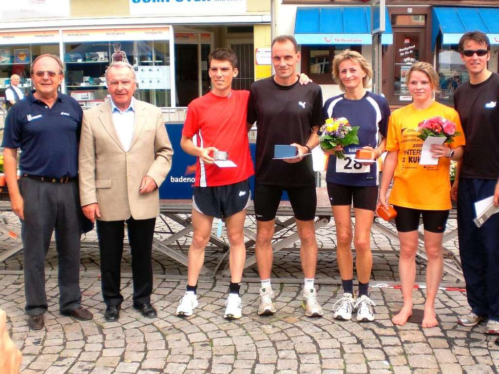 Der Offenburger Lauftag brachte die Lufer auf die Beine.