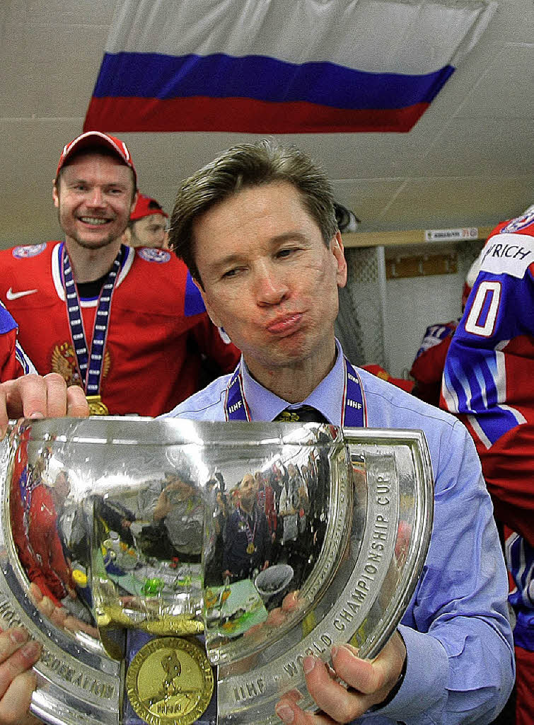 Trainer Bykov ruft eine neue Ära aus Eishockey Badische Zeitung