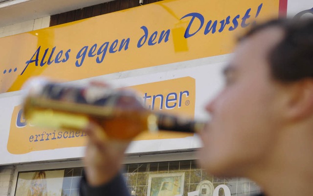 Werbung fr Alkohol &#8211; ein brisantes Thema.  | Foto: ddp