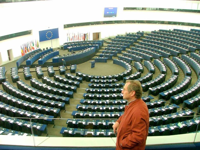Das Europaparlament in Straburg. Am 7...i werden die Abgeordneten neu gewhlt.  | Foto: Stephan Hoferer