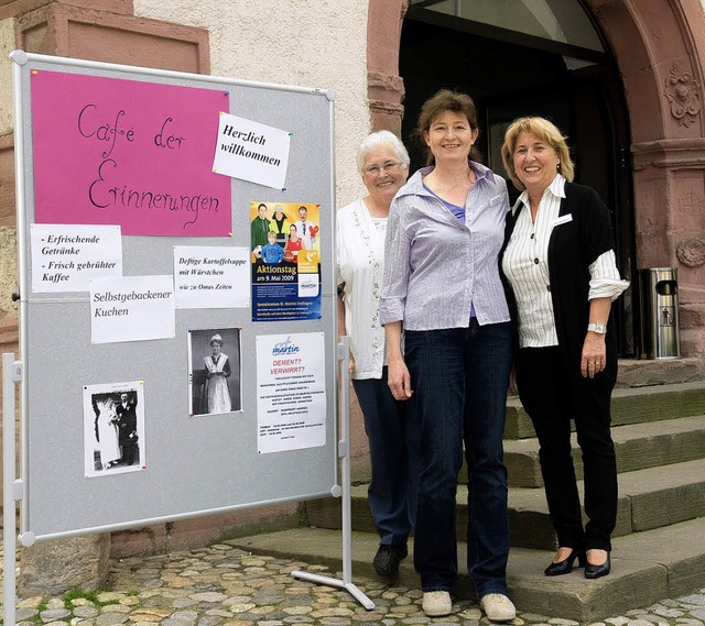 <Bildtext>Aktionstag der Helfer: Erika...tehen als Profis zur Seite.</Bildtext>  | Foto: Hagen Schnherr