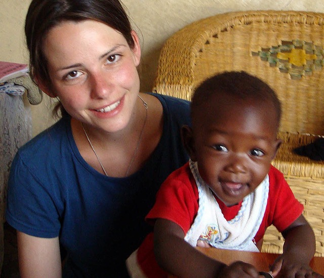 Brbel Blechschmitt  betreut in  Kenia ein Anti-Aids-Projekt.   | Foto: Privat