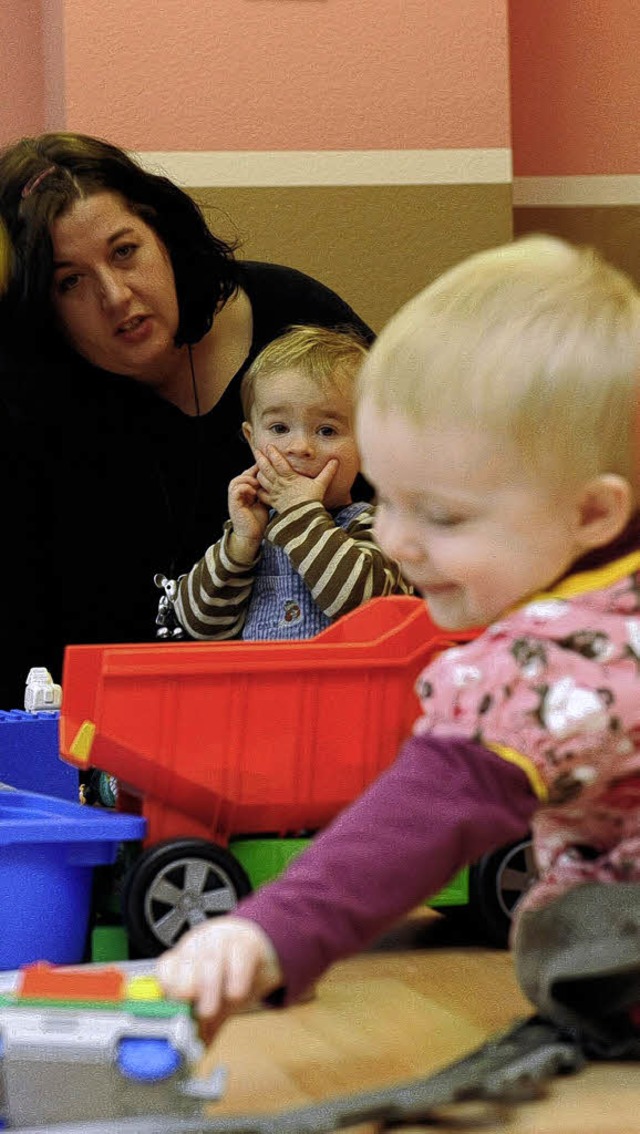 Kindergartenstart mit drei,  das war f... die Anfnger ein, zwei Jahre jnger.   | Foto: ddp