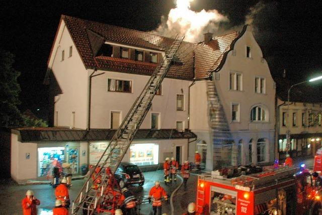 Blitz hat Brand wohl ausgelst