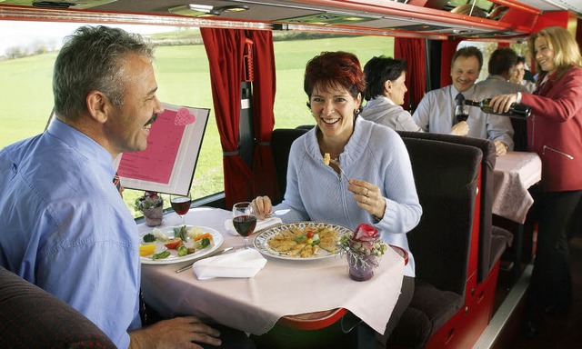 Fnf Sterne fr den hchsten Standard: Da haben Reisende gut lachen.  | Foto: gbk - Gtegemeinschaft Buskomfort