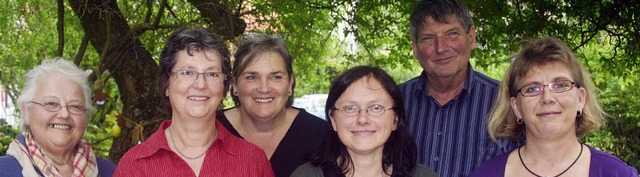 Das Vorstandsteam des Frdervereins f...ntje Bttcher (von links nach rechts)   | Foto: Ines Bode