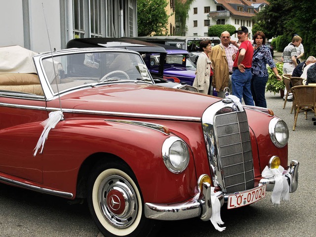 Einer der Anziehungspunkte beim Frhlingsfest in Schnau waren die Oldies  | Foto: Karin Stckl-Steinebrunner