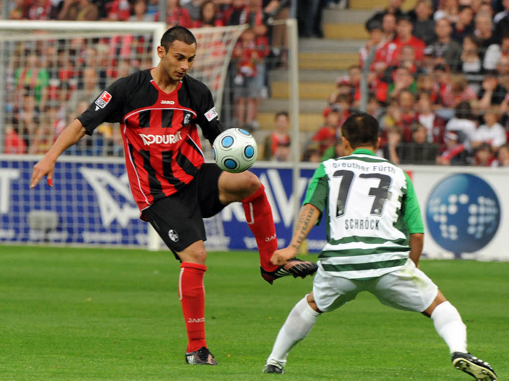 Spiel ohne Sieger: Der SC Freiburg gegen Greuther-Frth.