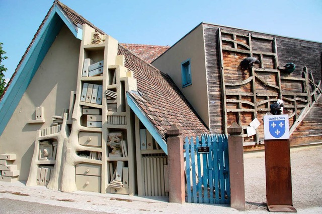 St. Louis weist sogar im Ecomuse in Ungersheim auf seine Buchmesse hin.  | Foto: jill kppe