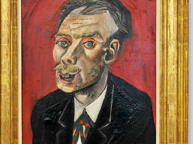 &#8222;Max John&#8220;, lgemlde von Otto Dix von 1920  | Foto: Ingo Schneider