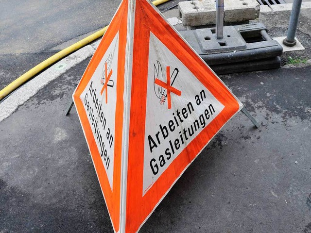 In Oberbergen wurde bei Bauarbeiten eine Gasleitung beschdigt.   | Foto: ingo schneider