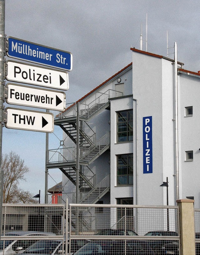 Im neuen Polizeirevier in Breisach bef...ich die Technik auf dem neusten Stand.  | Foto: Christine Aniol