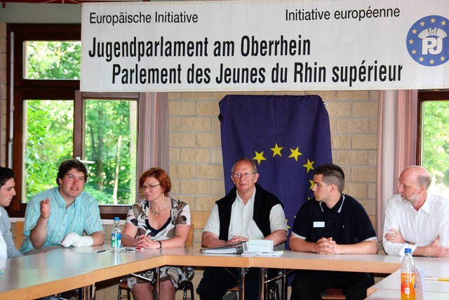Das Jugendparlament am Oberrhein tagte... wie es mit Europa weitergehen soll.    | Foto: christine aniol