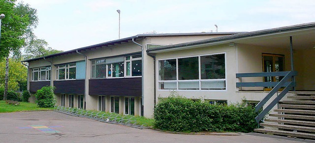 Die Buchholzer Schule und Festhalle be...sem Jahr einen barrierefreien Zugang.   | Foto: Eberhard Weiss