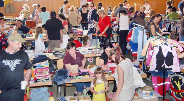 <Bildtext>Sehr gut besucht war der Kin...thalle organisiert hatten. </Bildtext>  | Foto: hans-jochen voigt