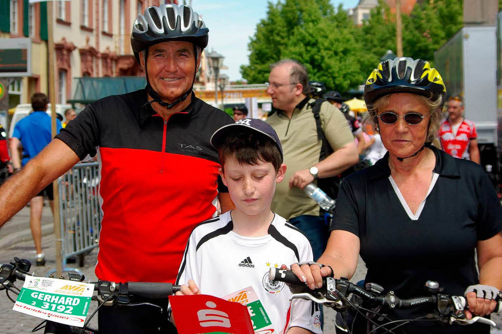 Offenburg verwandelte sich am Wochenende in eine Radlerhochburg: 2100 Mountainbiker waren auf vier Strecken am Start.