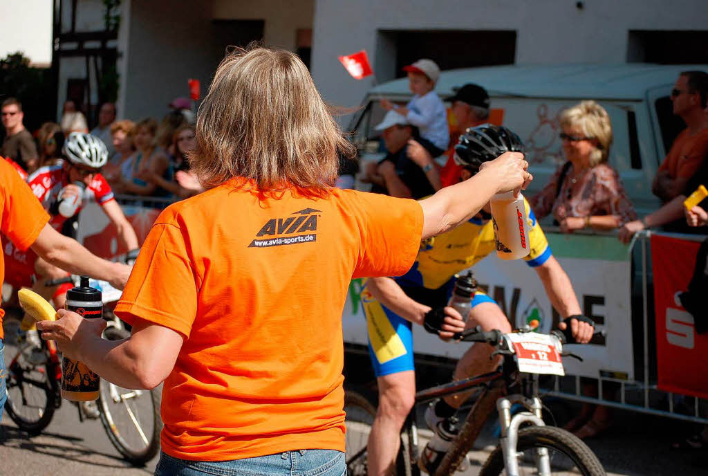 Offenburg verwandelte sich am Wochenende in eine Radlerhochburg: 2100 Mountainbiker waren auf vier Strecken am Start.