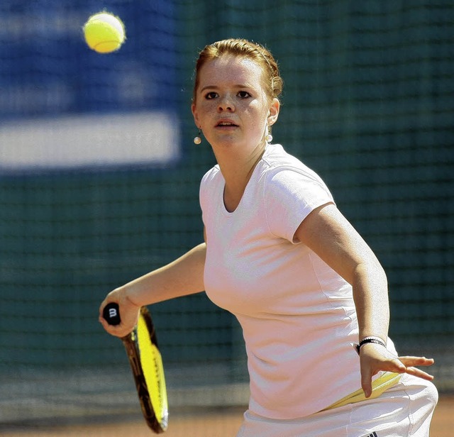 Tennis Oberliga 2009TC Ettenheim vs. TC UeberlingenJ. Weiss (TC Ettenheim)  | Foto: Peter Aukthun-Grmer