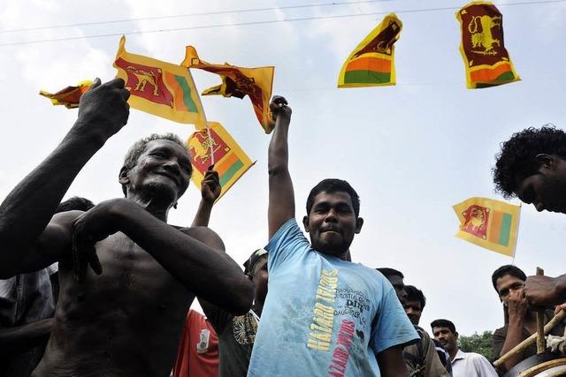 Sri Lanka feiert Sieg über Rebellen