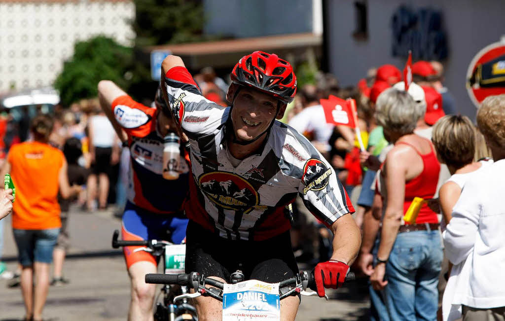 Offenburg verwandelte sich am Wochenende in eine Radlerhochburg: 2100 Mountainbiker waren auf vier Strecken am Start.