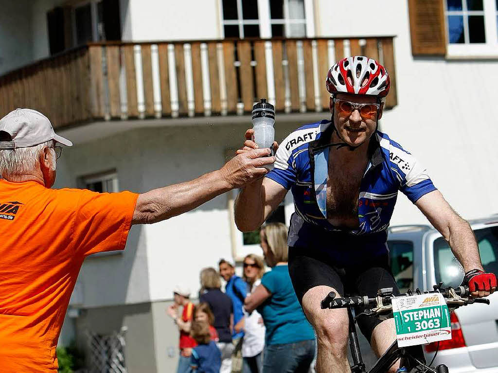 Offenburg verwandelte sich am Wochenende in eine Radlerhochburg: 2100 Mountainbiker waren auf vier Strecken am Start.