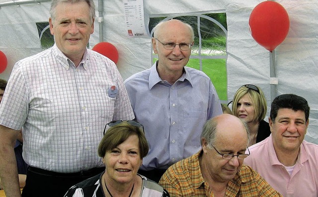 SPD beim politischen Frhschoppen (von... Heinz Engelhardt, Vincenzo Briguglio   | Foto: privat