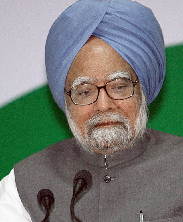 Will sein Reformprogramm fortsetzen: d... neue Premierminister Manmohan Singh.   | Foto: DPA