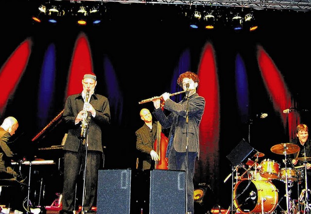 Ein grandioser und vom Publikum begeis...ritt von Kolsimcha The World Quintett   | Foto: Beathalter