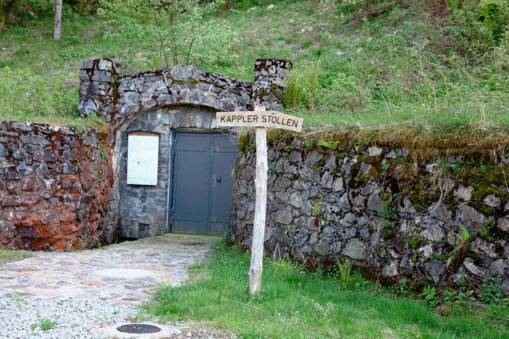 berbleibsel vom Bergbau am Schauinsland: der Kappler Stollen.