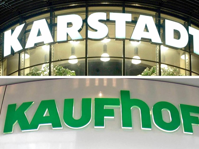 Karstadt und Kaufhof &#8211; bald unter einem Dach?  | Foto: ddp