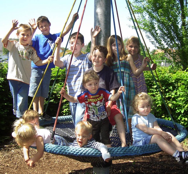 Die Behindertengruppe im Kindergarten ...mer Erstkommunikanten in diesem Jahr.   | Foto: Privat