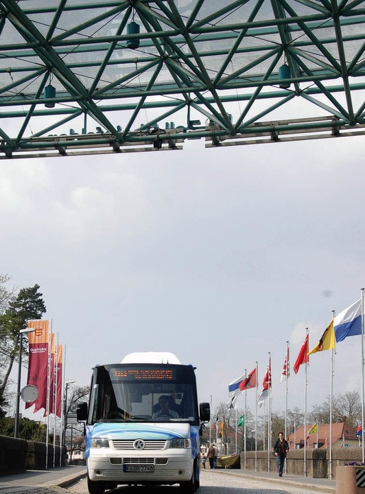 Das Glasdach am Zoll hat ausgedient Rheinfelden / Schweiz Badische