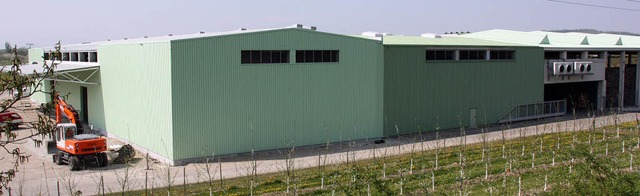 Rund 1,2 Millionen Euro investierte de...ie neue Packstation  in Niederrotweil.  | Foto: Christine aniol
