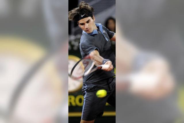 Federer peilt vierten Sieg an
