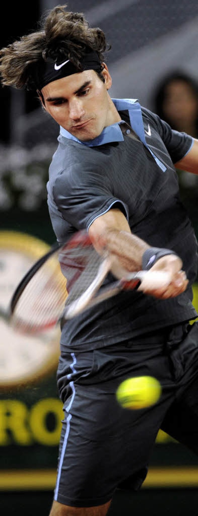 Nur ber Roger Federer geht der Sieg b...sler gewann zuletzt dreimal in Folge.   | Foto: AFP