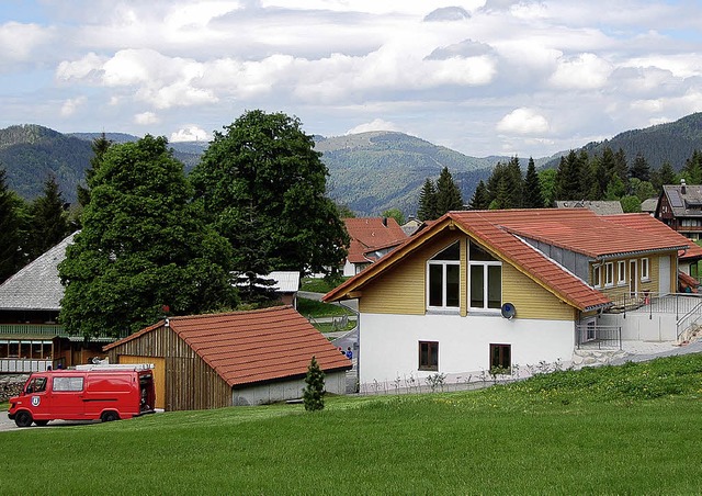 Das neue  Gebude  passt gut in die Umgebung.   | Foto: Maier