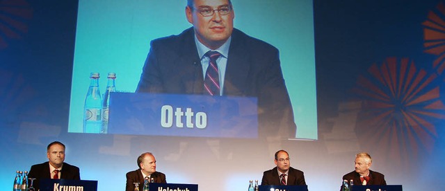 Weitgehend einig :  (von links) Voba-C...erator und Chefredakteur Philipp Otto   | Foto: decoux-kone