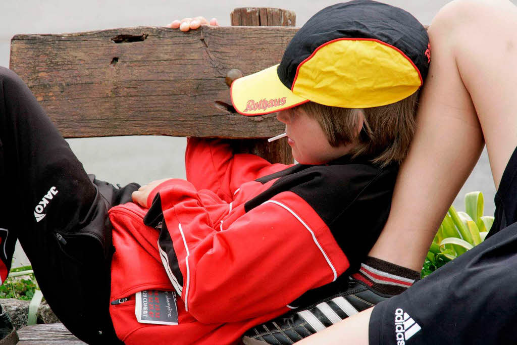 Letzter Spieltag in Combrit: Ruhepause nach dem Mittagessen