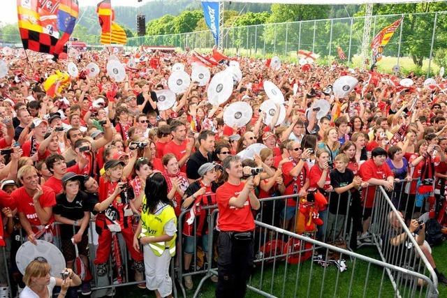 Der SC Freiburg trifft das Tor – und den richtigen Ton