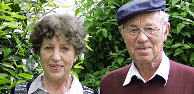 Antonia und Theo Brunner feiern heute goldene Hochzeit.   | Foto: Hartenstein