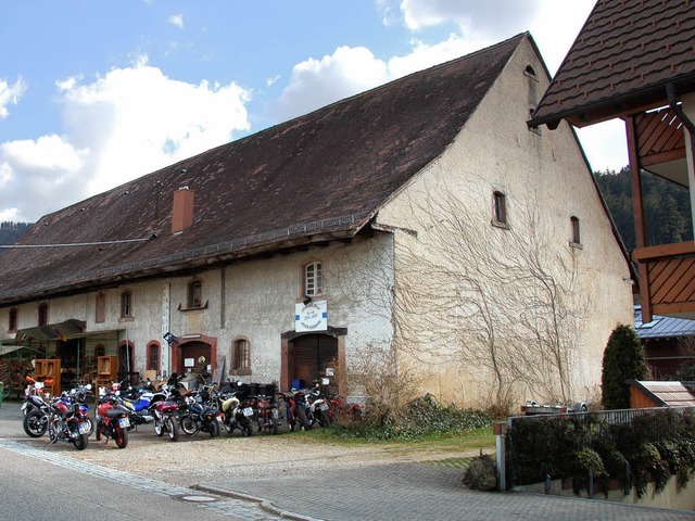 Die historische Rainhofscheune in Kirchzarten-Burg.  | Foto: karlheinz scherfling