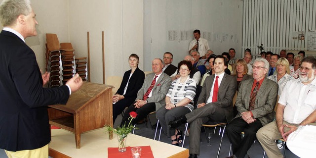 Christian, Freiherr von Elversfeldt b... Jubilum des SPD Ortsverfein Heimbach  | Foto: Aribert Rssel