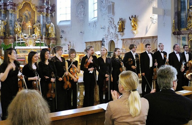 Eine hervorragende Vorstellung bot die...vals in der Klosterkirche St. Mrgen.   | Foto: lisa sthr