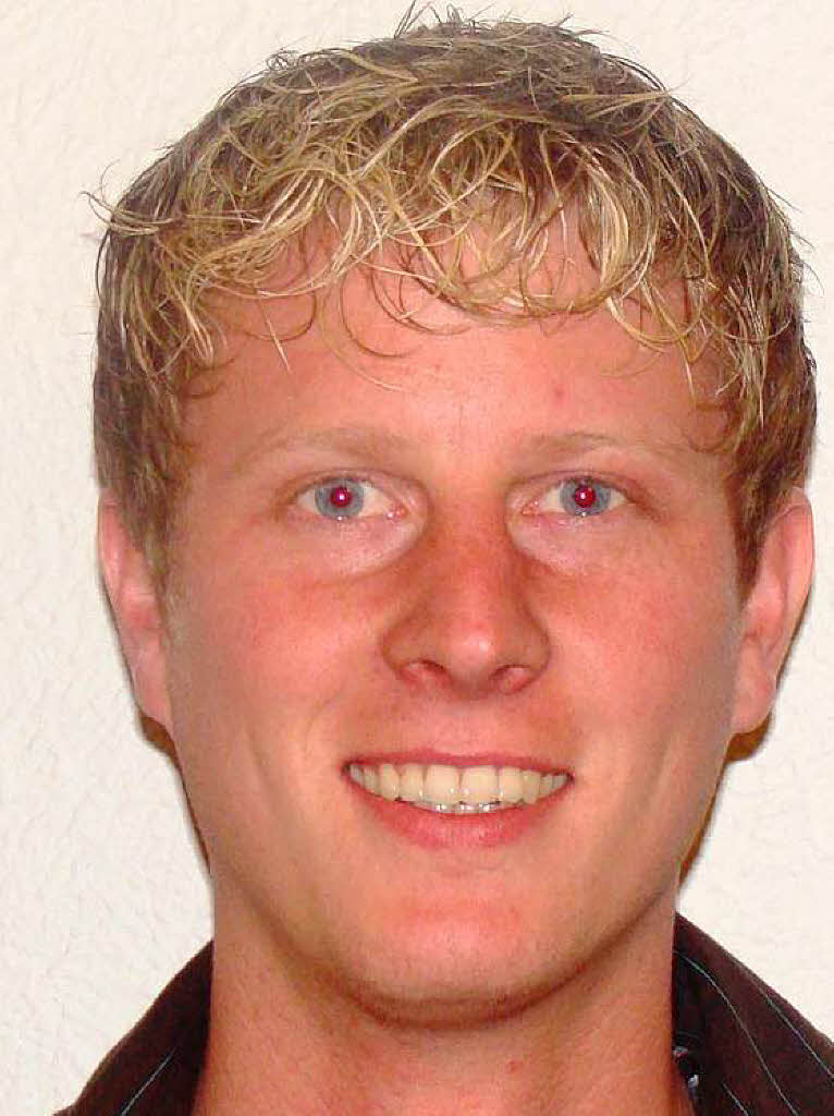 Markus Merkle, 28, Schornsteinfegermeister