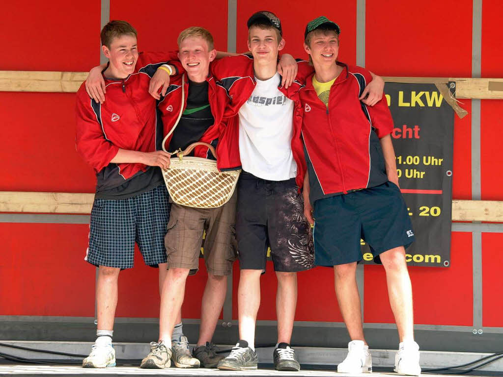 Das Alrodake-Team vor dem Aufbruch zum Stehlesee